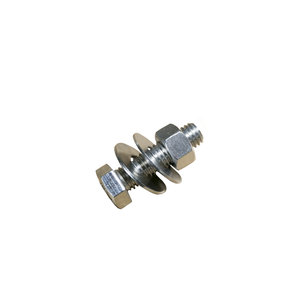 TOMMYDOCK HEX BOLT W/NUT & WASHER STAINLESS STEEL 1/2