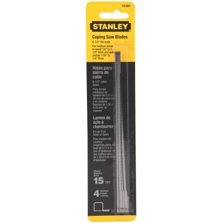 STANLEY COPING SAW BLADES 6