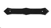 ALUMINUM DOWNSPOUT BAND BLACK