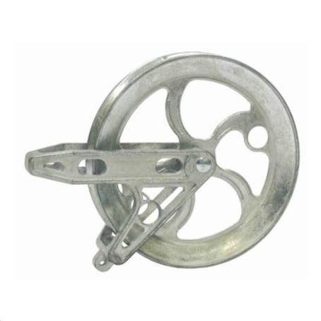 CLOTHESLINE PULLEY-ALUM 6-1/2