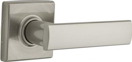 WEISER VEDANI PRIVACY LEVER SQUARE SATIN NICKEL