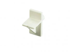PLASTIC SHELF SUPPORT CLEAR
