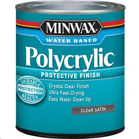 POLYCRYLIC-CLEAR SATIN 946ML