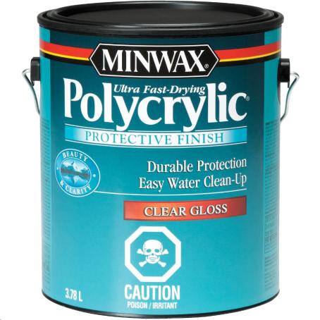 POLYCRYLIC-CLEAR GLOSS 3.78 L