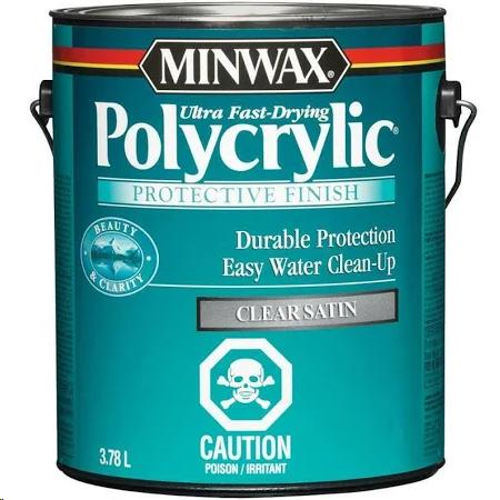 POLYCRYLIC-CLEAR SATIN 3.78 L