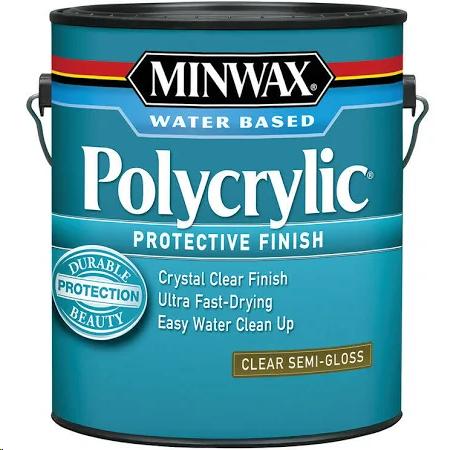 POLYCRYLIC-CLEAR SEMI-GLOSS 3.78 L