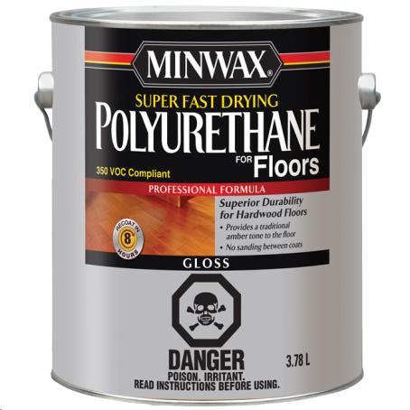 SUPERFAST DRY-POLY FOR FLOORS GLOSS 3.78L