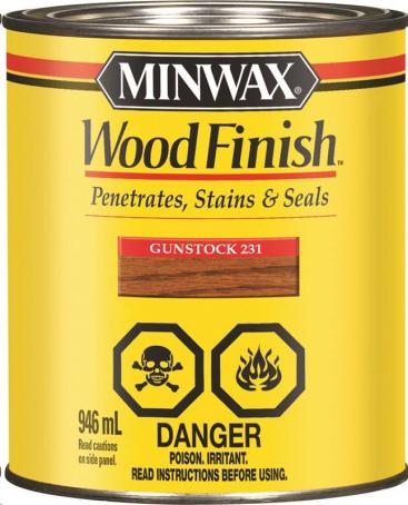 MINWAX-WOOD FINISH GUNSTOCK 946ML