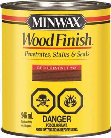 MINWAX-WOOD FINISH RED CHESTNUT 946ML 
