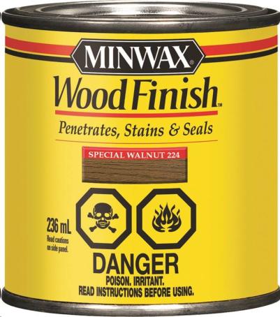 MINWAX-WOOD FINISH SPECIAL WALNUT 236ML 