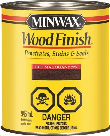 MINWAX-WOOD FINISH RED MAHOGANY 946ML
