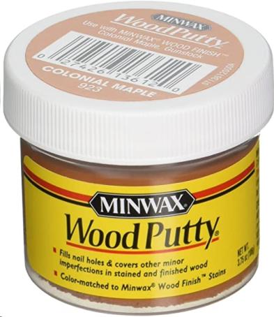 MINWAX WOOD PUTTY COLONIAL MAPLE 106G