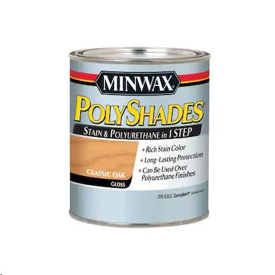 MINWAX-POLYSHADES CLASSIC OAK GLOSS 946ML      