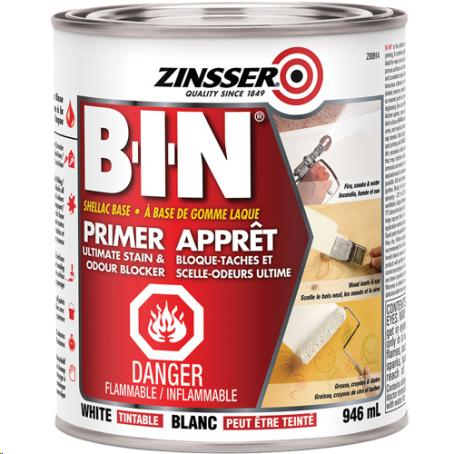 ZINSSER BIN PRIMER/SEALER 946ML