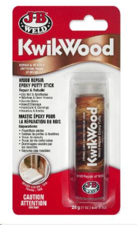 J-B KWIKWOOD WOOD PUTTY STICK 28G 