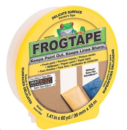 YELLOW FROG TAPE -DELICATE SURFACE 1-1/2