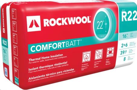 ROCKWOOL COMFORTBATT R22 15.25