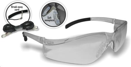 WORKHORSE PHANTOM SAFETY GLASSES CLEAR