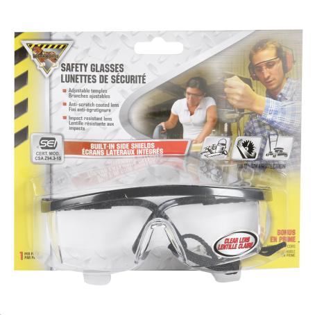 WORKHORSE BERETTA SAFETY GLASSES CLEAR