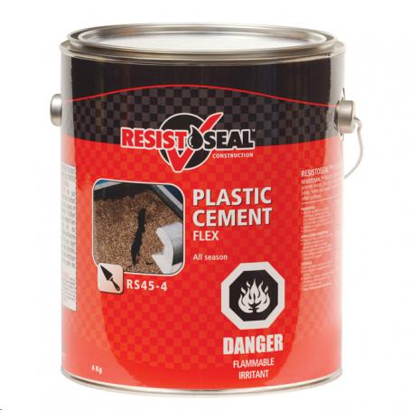 RESISTO PLASTIC CEMENT FLEX 4KG   RS45-4
