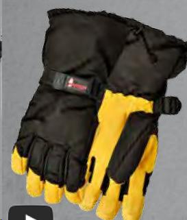 GLOVES - NORTH OF 49 WINTER BLACK SMALL 9503