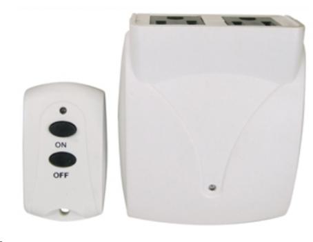 POWERZONE 2 OUTLET INDOOR REMOTE CONTROL 