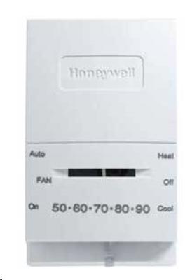 MANUAL HEAT ONLY THERMOSTAT
