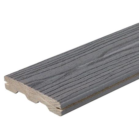 BEACH HOUSE GREY COMPOSITE DECKING 12' GROOVED EDGE