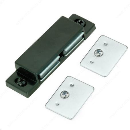DOUBLE MAGNETIC CATCH BLACK