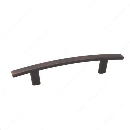 TRANSITIONAL METAL PULL 96MM - BRUSHED OIL RUBBED BRONZE 650
