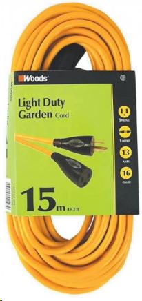 OUTDOOR EXTENSION CORD  16/3X15M 1OUTYEL542107