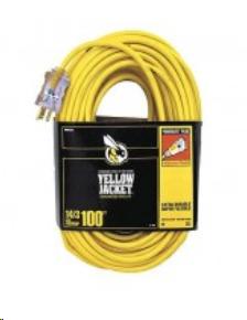YELLOW JACKET EXTENSON CORD14/3X30M 1OUT LT. 550088