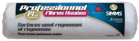 ROLLER REFILL - PROFESSIONAL LINT FREE 19MM PILE