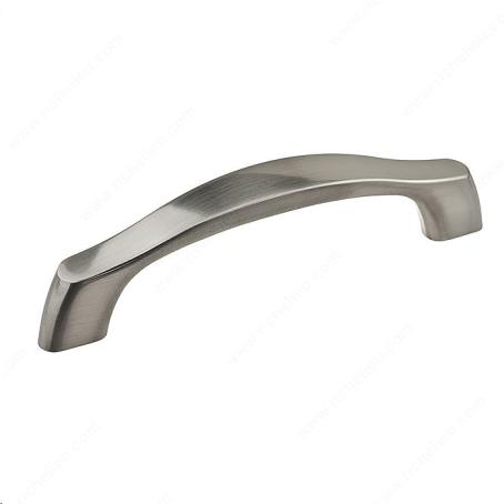 CONTEMPORARY 96MM METAL PULL - 811 BRUSHED NICKEL