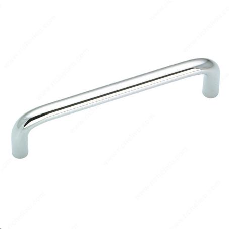 FUNCTIONAL STEEL 96MM PRACTICAL WIRE PULL - 332 CHROME