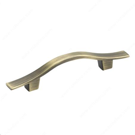 TRADITIONAL ELONGATED METAL PULL - 879A ANTIQUE ENGLISH