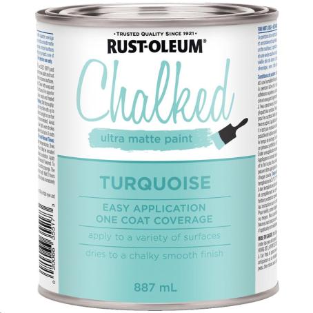 CHALKED PAINT - TURQUOISE 887ML