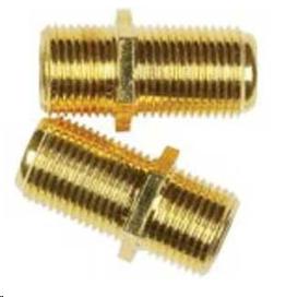 VOXX FEED COUPLER IN-LINE COAXIAL BRASS CONNECTOR
