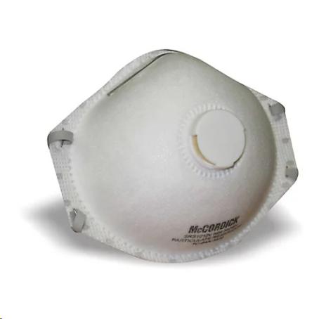 WORKHORSE N95 DISPOSABLE PARTICULATE RESPIRATOR W/EXHALATION VALVE 10PK