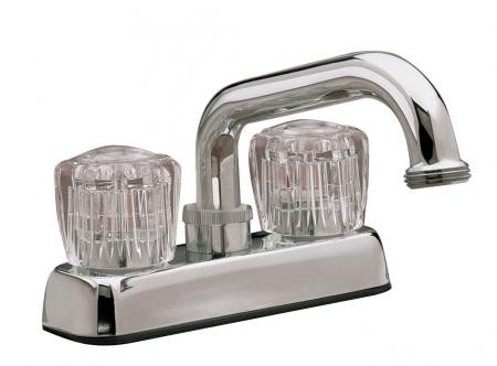 TAYMOR LAUNDRY FAUCET SUNGLOW 2 HANDLE  4