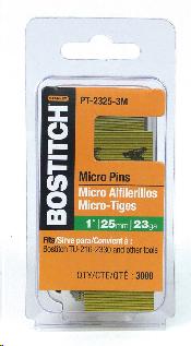 BOSTITCH 23G MICRO HEADLESS PIN NAIL 1/2