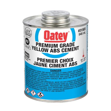 ABS CEMENT YELLOW  946 ML  48907