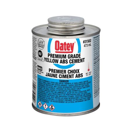 ABS CEMENT YELLOW  473 ML  48906
