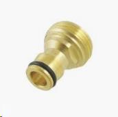 SOLID BRASS CONNECTOR - MALE - TAP END