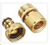 BRASS QUICK CONNECT TAP CONNECTOR SET