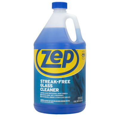 ZEP STREAK FREE GLASS CLEANER 3.78L