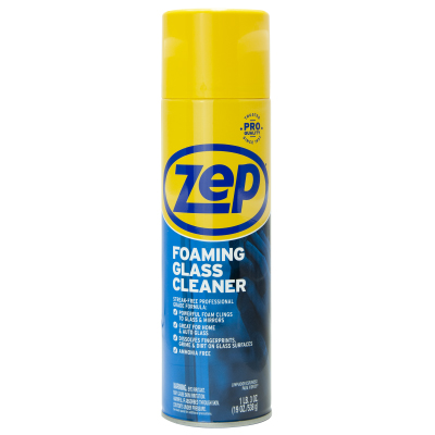 ZEP FOAMING GLASS CLEANER 538G