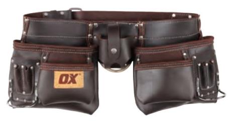 OX PRO LEATHER TOOL POUCH WITH 36