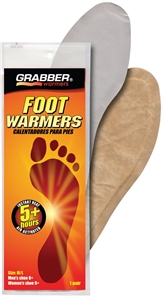 GRABBER HEAT TREAT FOOT WARMER MEDIUM/LARGE
