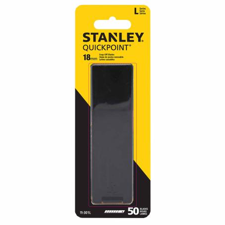 STANLEY UTILITY KNIFE BLADES  50/PK  11-301L